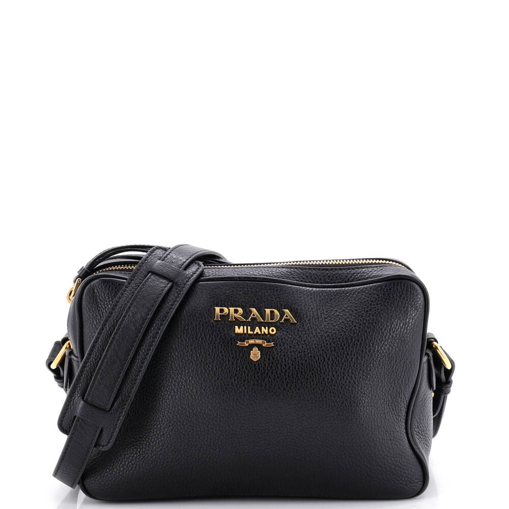 Prada Double Zip Camera Bag Vitello #266142P15B